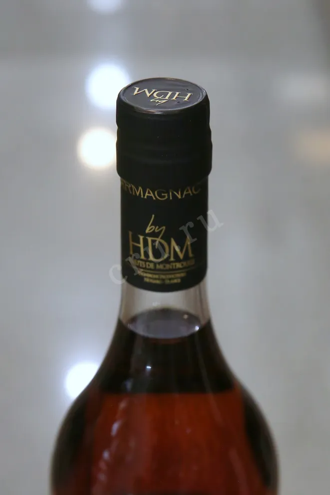 Пробка Bas-Armagnac De Pontiac wooden box 1999 0.7 л