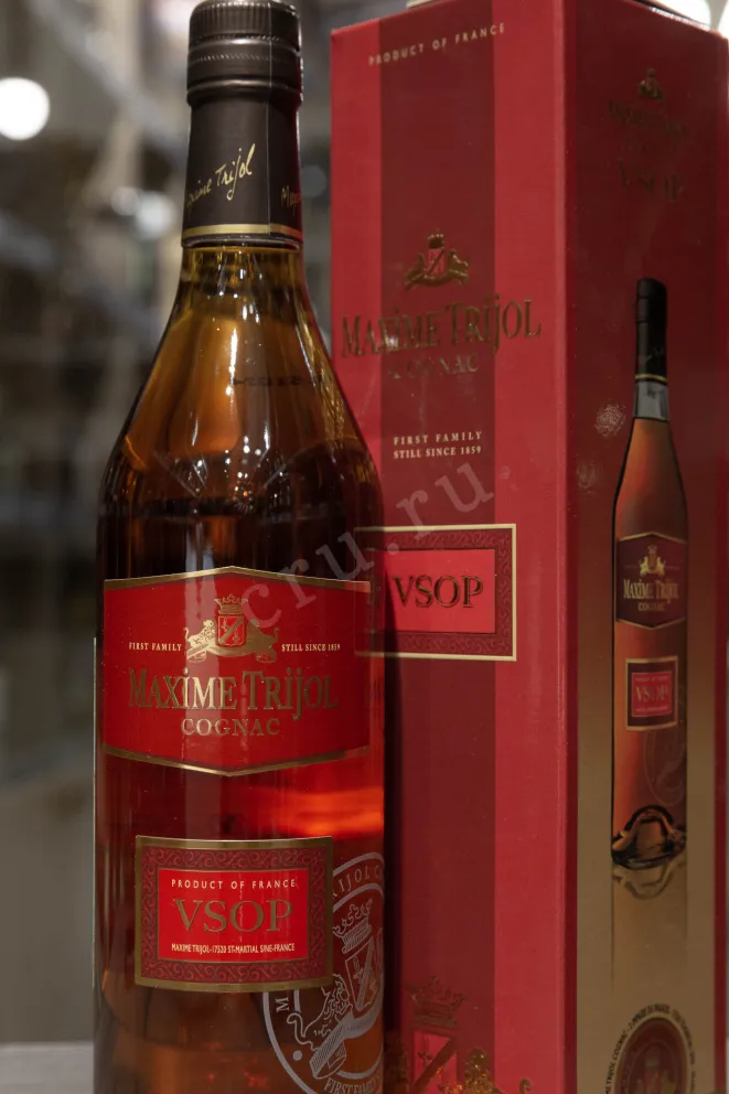 В магазине Крю Профи Maxime Trijol VSOP in gift box 0.7 л