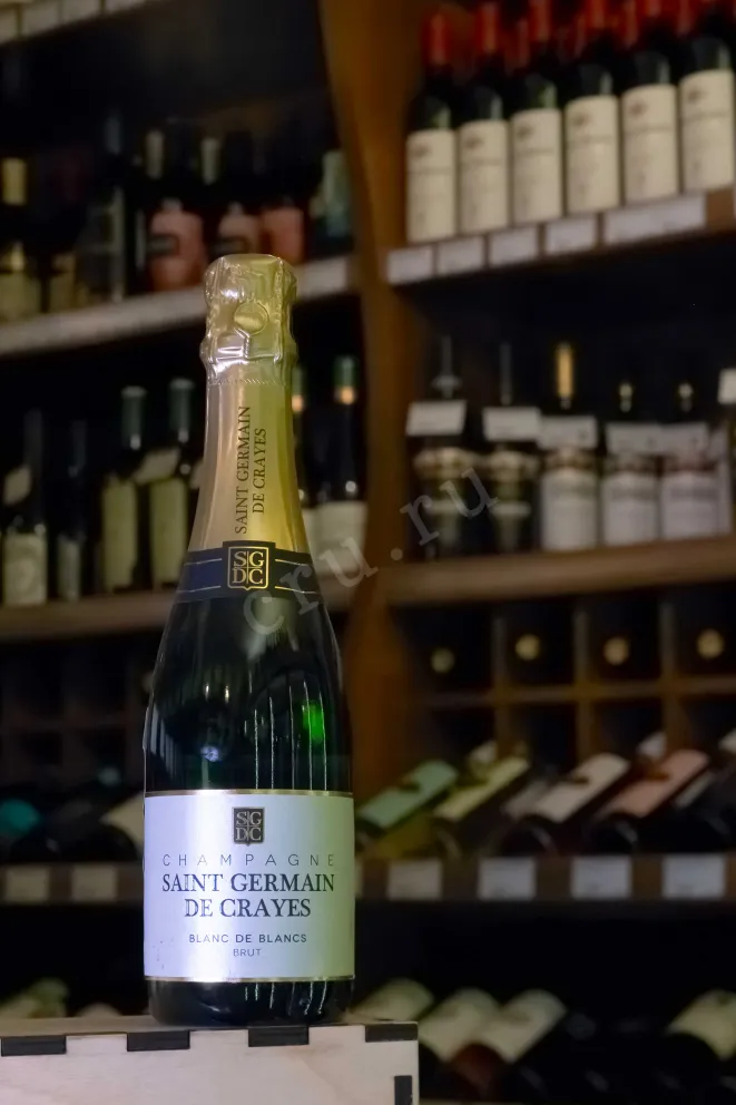 В магазине Крю Профи Saint Germain de Crayes Blanc de Blancs 2019 0.375 л