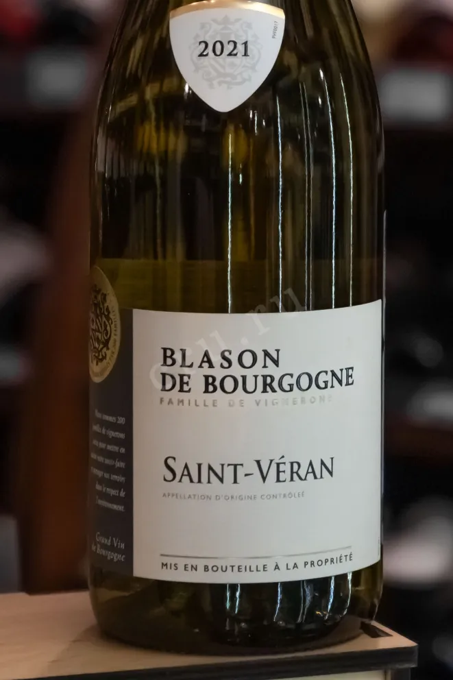 В магазине Крю Профи Blason de Bourgogne Saint Veran 2021 0.75 л