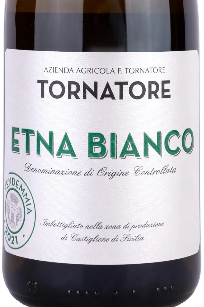 Вино Tornatore Etna Bianco 2022 0.75 л