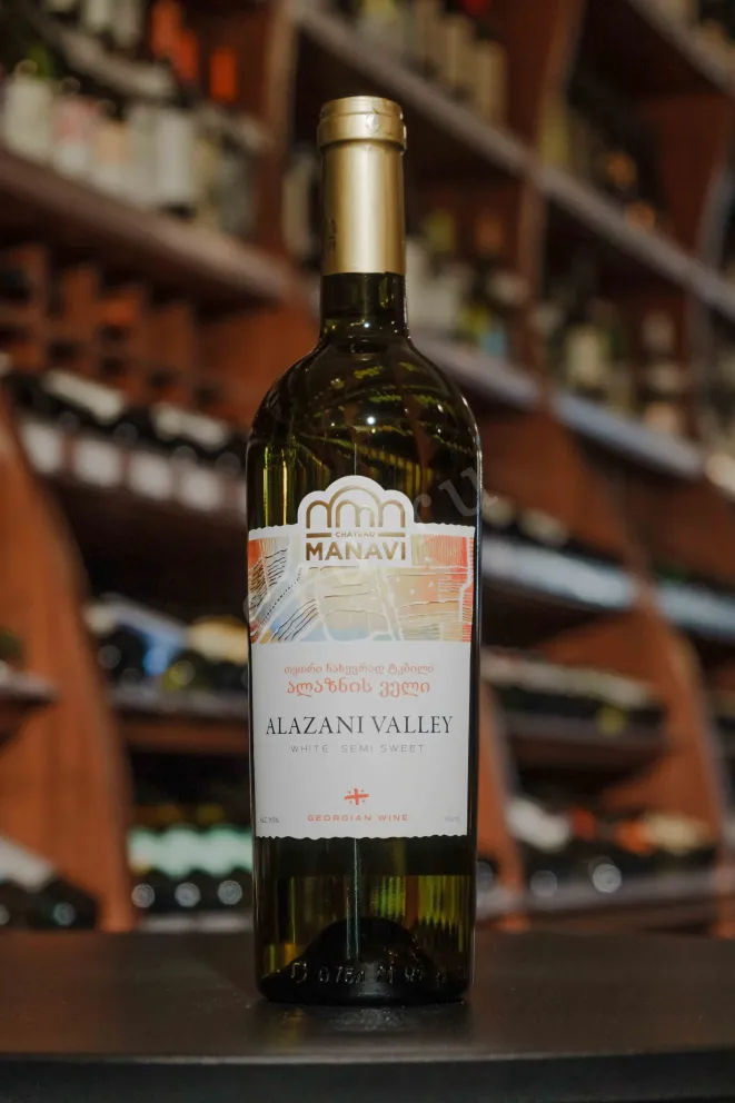 В магазине Крю Профи Chateau Manavi Alazani Valley White 2020 0.75 л