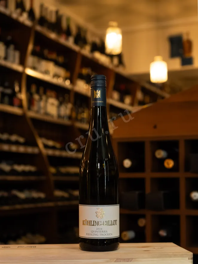 В магазине Крю Профи Kuhling Gillot Qvinterra Riesling Trocken Raynkhessen 2024 0.75 л