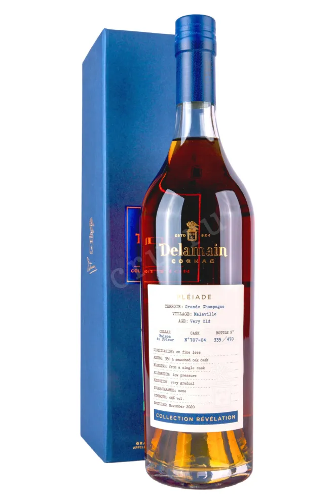 Коньяк Delamain Pleiade Collection Revelation Malaville in gift box  0.7 л