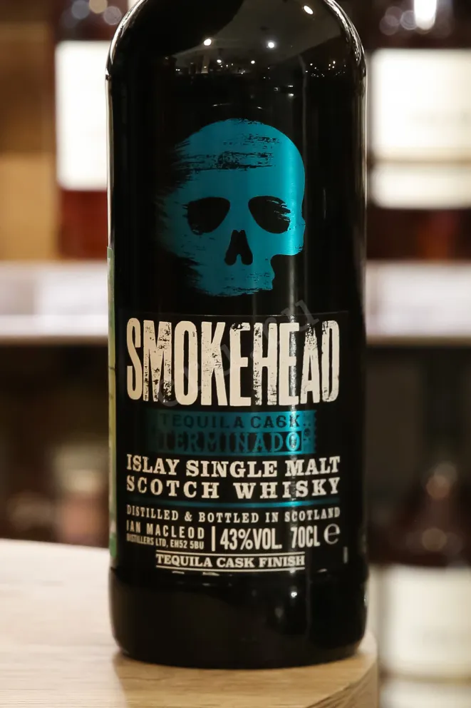 В магазине Крю Профи Smokehead Terminado Tequila Cask in gift box 0.7 л