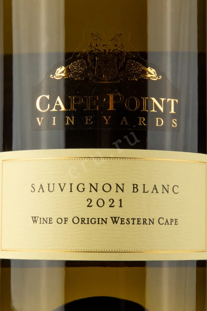 Этикетка вина Кейп Пойнт Совиньон Блан 0,75