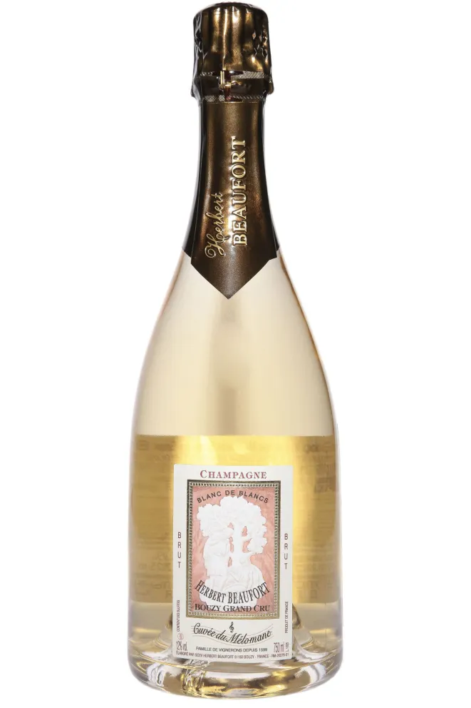 Шампанское Herbert Beaufort Cuvee du Melomane Blanc de Blancs 2020 0.75 л
