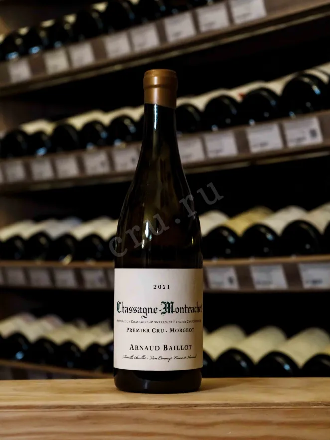 В магазине Крю Профи Arnaud Baillot Chassagne-Montrachet Morgeot Premier Cru 2021 0.75 л