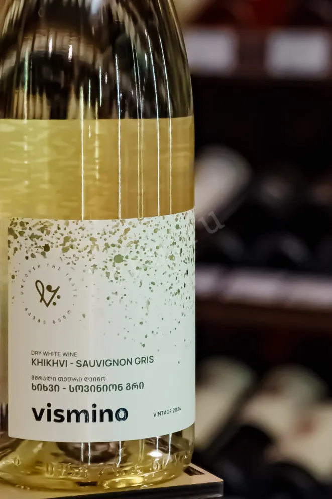 В магазине Крю Профи Vismino Khikhvi Sauvignon Gris 2024 0.75 л