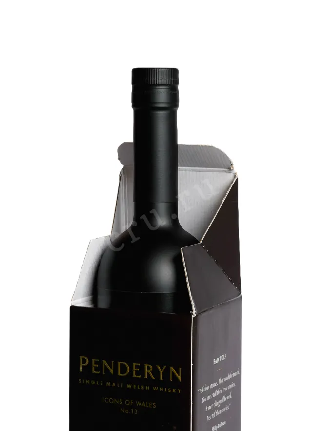В подарочной коробке Penderyn Badwolf 10 years old in gift box 0.7 л