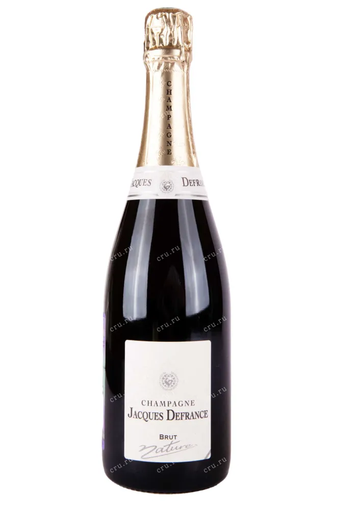 Шампанское Jacques Defrance Brut Nature 2019 0.75 л