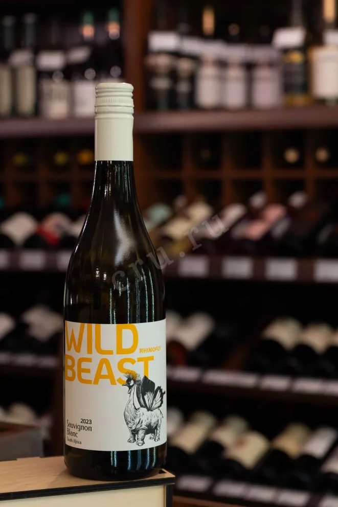 В магазине Крю Профи Wild Beast Rhinofly Sauvignon Blanc 2023 0.75 л