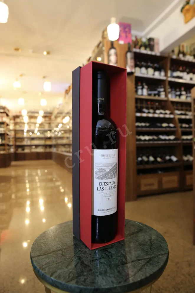 В магазине Крю Профи Pago de Carraovejas Cuesta de Las Liebres Ribera del Duero DO 2014 0.75 л