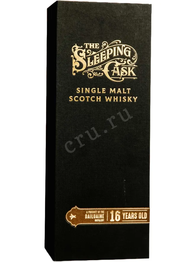Подарочная коробка The Sleeping Cask Sherry Pedro Ximenez Finish 16 Years Old in goft box 0.7 л