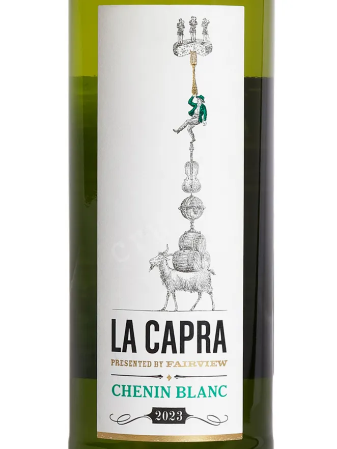 Вино La Capra Chenin Blanc 2023 0.75 л