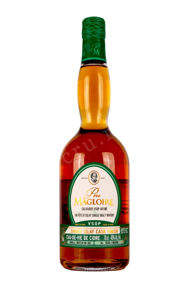 Бутылка Pere Magloire VSOP Smoky Islay Cask Finish in gift box 0.7 л