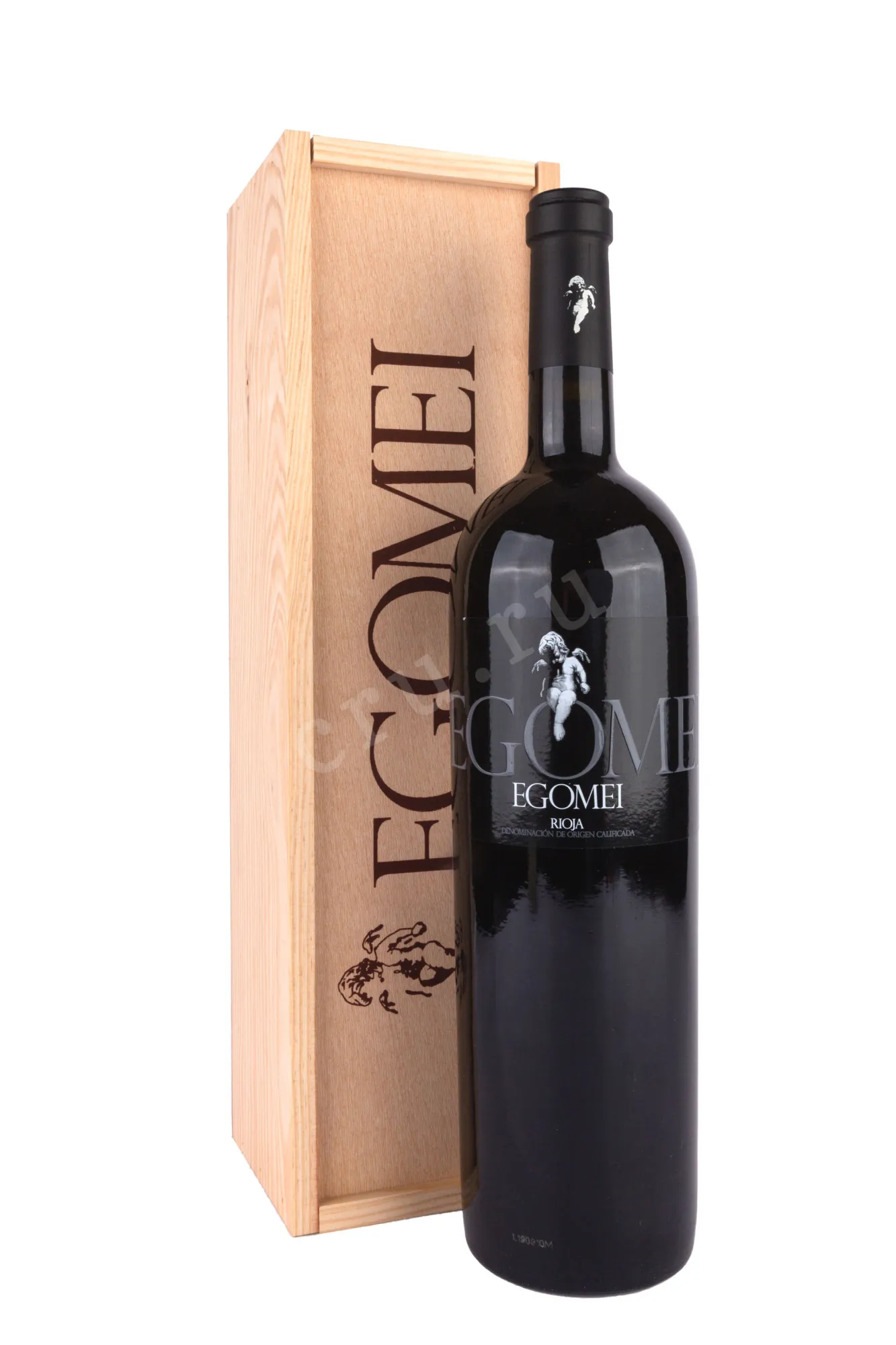 Фото — Вино Egomei Rioja with gift box 2017 1.5 л