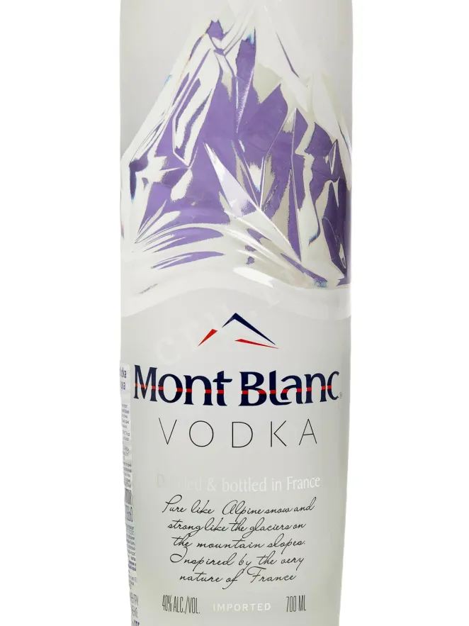 Этикетка Mont Blanc 0.7 л