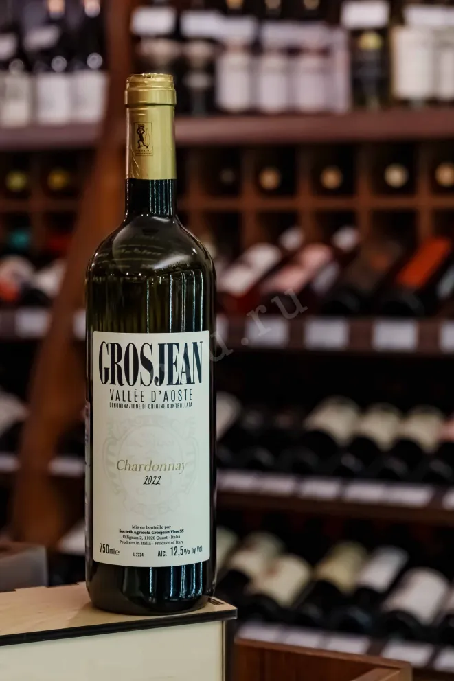 В магазине Крю Профи Grosjean Chardonnay Vallee D'Aoste DOC 2022 0.75 л