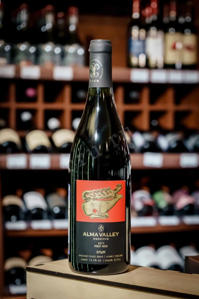 В магазине Крю Профи Alma Valley Pinot Noir Reserve 2015 0.75 л