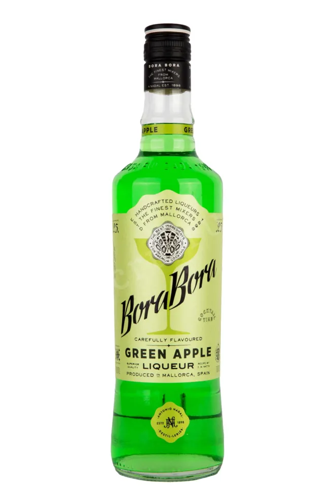 Ликер Bora Bora Green Apple  0.7 л