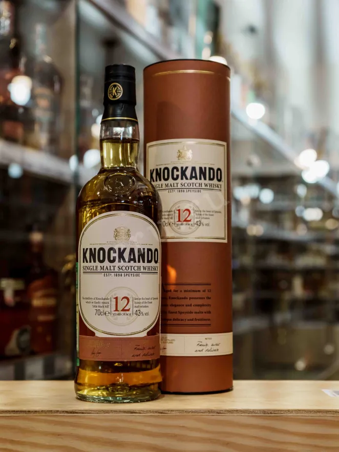 В магазине Крю Профи Knockando 12 Years Old in tube 0.7 л
