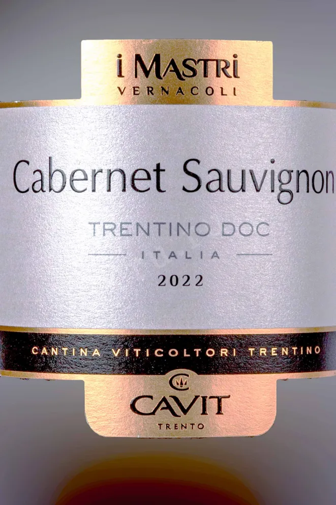 Этикетка Mastri Vernacoli Cabernet Sauvignon 2022 0.75 л