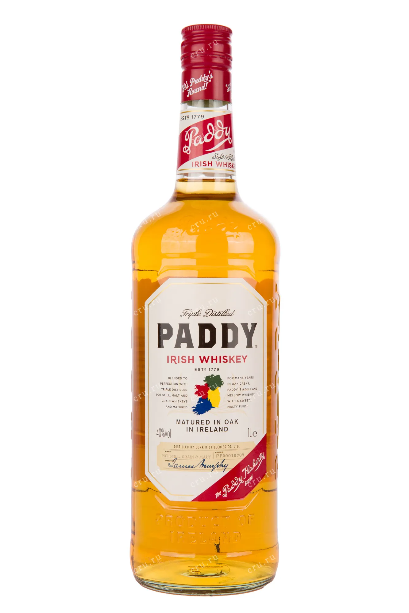 Фото — Виски Paddy  1 л
