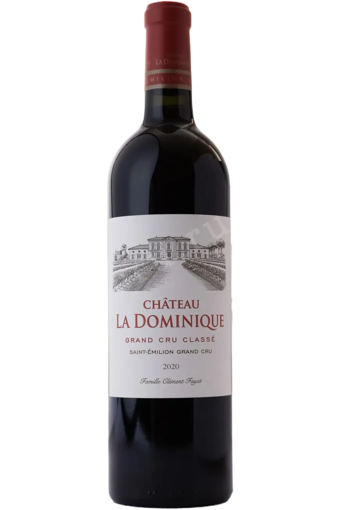 Вино Chateau la Dominique Saint-Emilion Grand Cru Classe AOC 2020 0.75 л