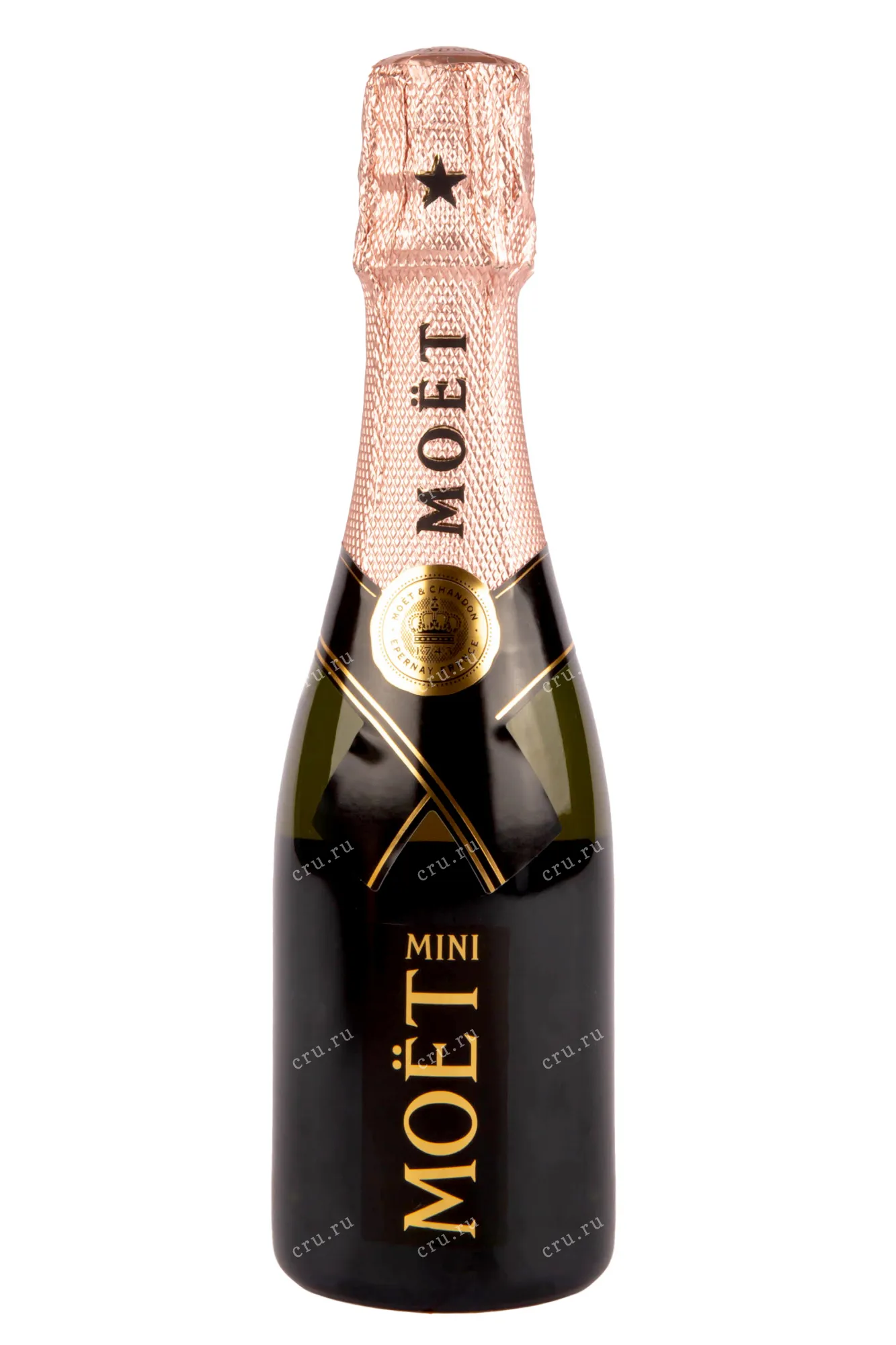 Фото — Шампанское Moet & Chandon Rose Imperial 2018 0.2 л