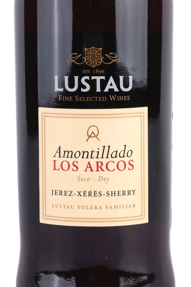 Этикетка Lustau Los Arcos Amontillado 0.75 л