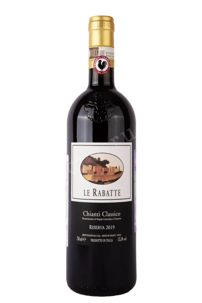 Вино Chianti Classico Riserva Le Rabatte 2019 0.75 л