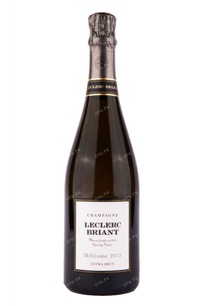Шампанское Leclerc Briant Millesime 2015 0.75 л