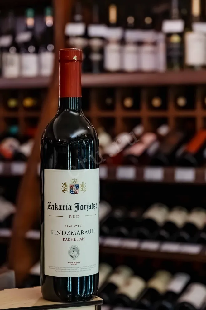 В магазине Крю Профи Zakaria Jorjadze Kindzmarauli 2023 0.75 л