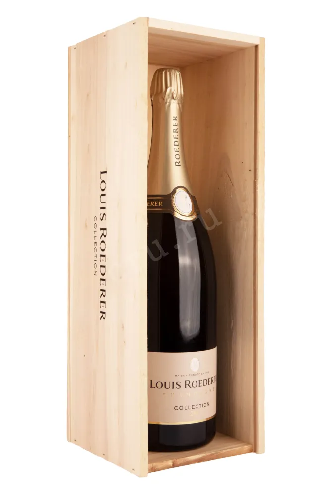 В деревянной коробке Louis Roederer Collection "242" 2017 3 л