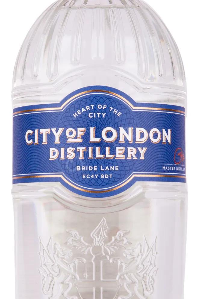 Этикетка джина Сити оф Лондон Лондон Драй 0.7