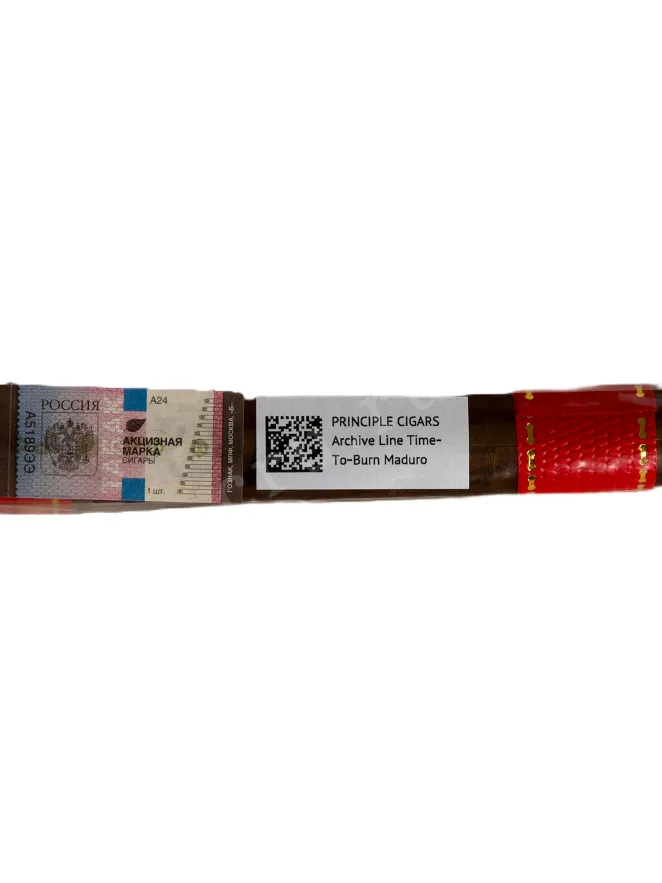 Контрэтикетка Principle Archive Line Tine-To-Burn Maduro *10 0 л