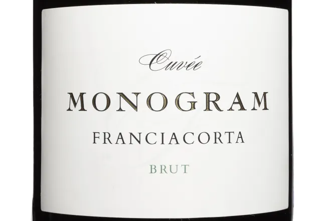 Этикетка Monogram Franciacorta Blanc De Blancs Brut 2022 0.75 л