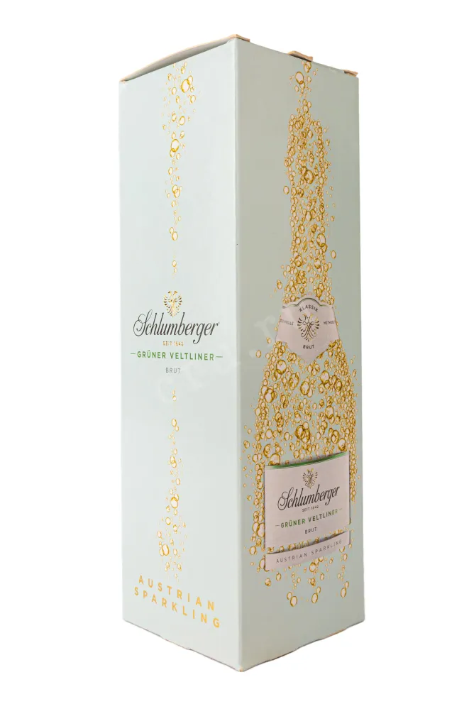 Подарочная коробка Schlumberger Gruner Veltliner Brut Klassik 0.75 л