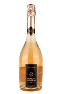 Игристое вино Jaillance Cremant de Bordeaux Rose Milllesime 2017 0.75 л