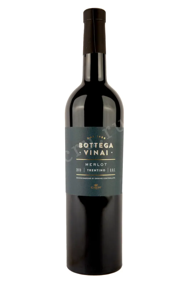 Вино Bottega Vinai Merlot 2019 0.75 л