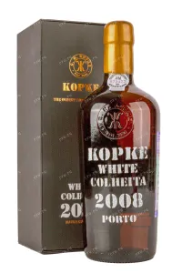 Портвейн Kopke Colheita White Porto in gift box 2008 0.75 л