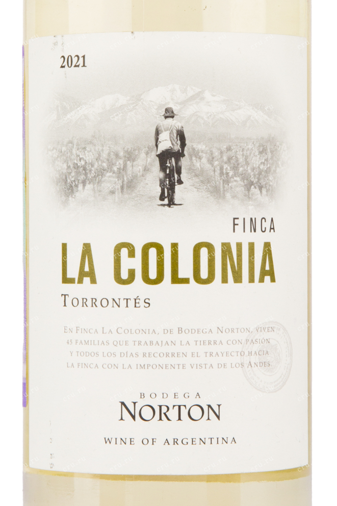 Вино Norton Finca La Colonia Torrontes 2021 0.75 л