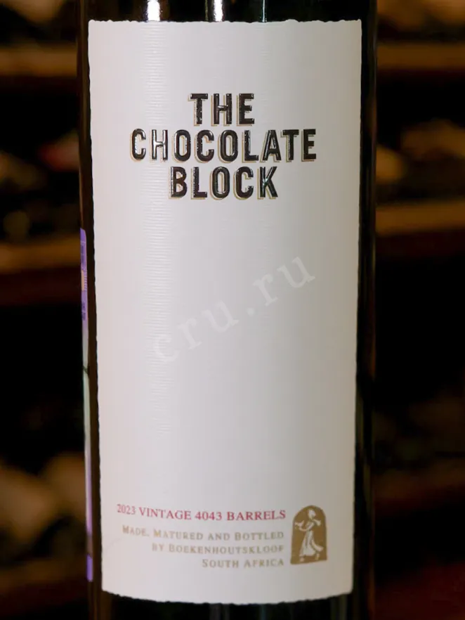 В магазине Крю Профи Boekenhoutskloof The Chocolate Block 2023 0.75 л