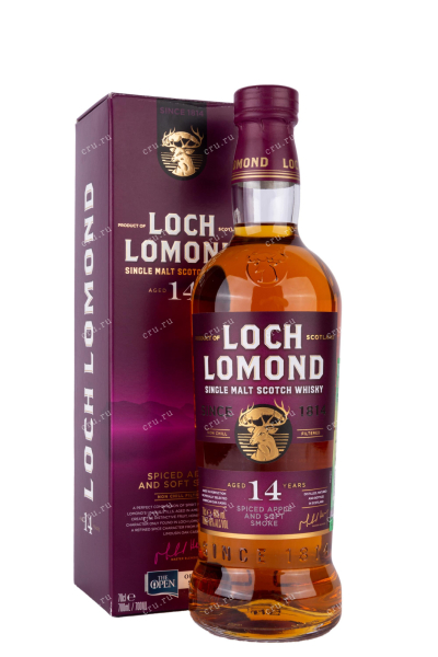Виски Loch Lomond 14 Years Old gift box  0.7 л