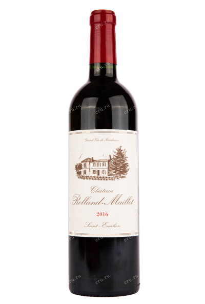 Вино Chateau Rolland-Maillet 2016 0.75 л