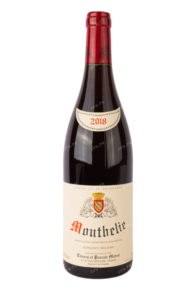Вино Domaine Thierry et Pascale Matrot Monthelie 2018 0.75 л
