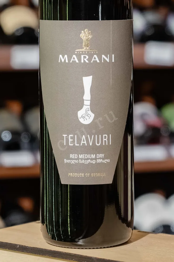 В магазине Крю Профи Marani Telavuri Red Medium Dry 2022 0.75 л