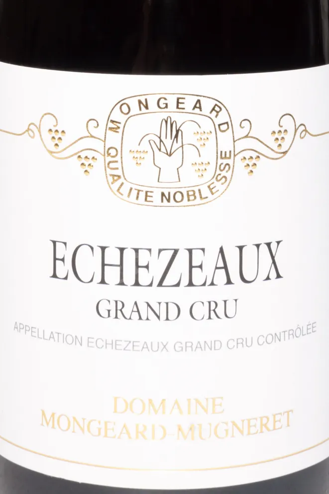 Этикетка Mongeard-Mugneret Echezeaux Grand Cru AOC 2022 0.75 л