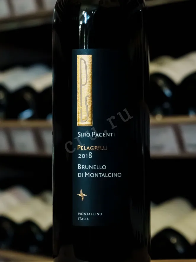 В магазине Крю Профи Siro Pacenti Pelagrilli Brunello di Montalcino 2018 0.75 л